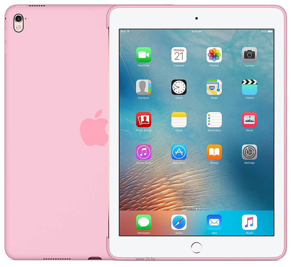Фотографии Apple Silicone Case for iPad Pro 9.7 (Light Pink) (MM242AM/A)