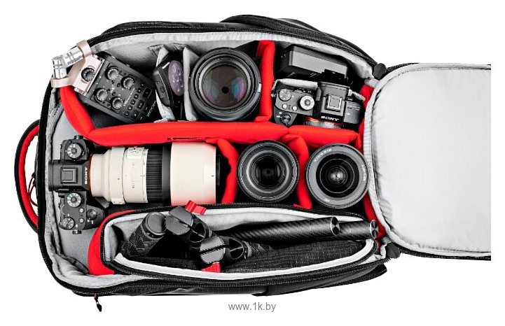 Фотографии Manfrotto Pro Light Cinematic camcorder backpack Balance