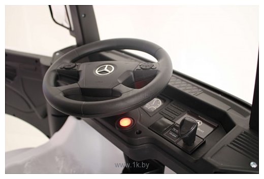 Фотографии RiverToys Mercedes-Benz Actros 4WD HL358 с прицепом (белый)