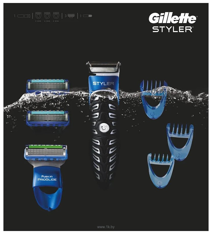 Фотографии Gillette Styler Fusion ProGlide (без подставки, картонная упаковка)