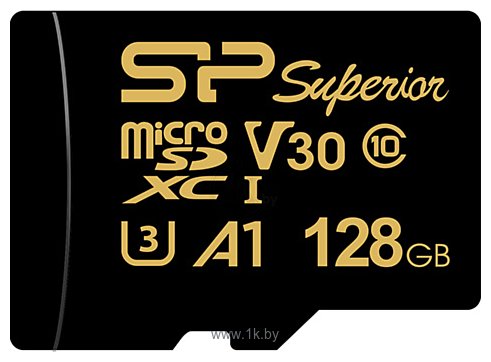 Фотографии Silicon Power Superior Golden A1 microSDXC SP128GBSTXDV3V1GSP 128GB