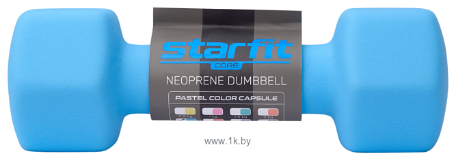 Фотографии Starfit DB-201 2.5 кг (синий пастель)