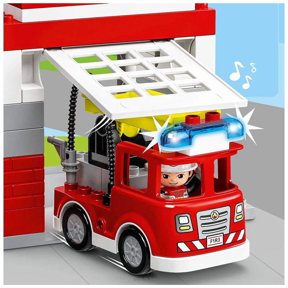 Фотографии LEGO Duplo 10970 Пожарная часть и вертолет
