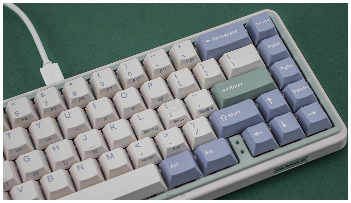 Фотографии Varmilo Minilo Eucalyptus VXB67 EC Daisy V2 (без кириллицы)