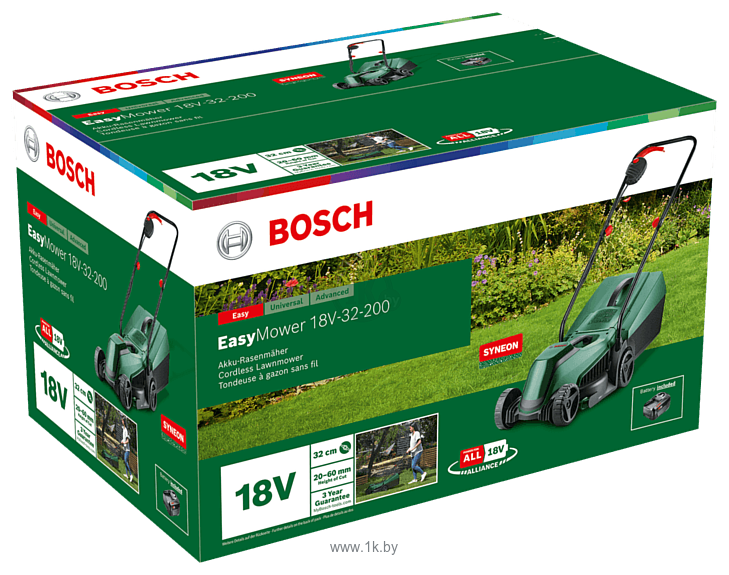 Фотографии Bosch EasyMower 18V-32-200 (06008B9D01)