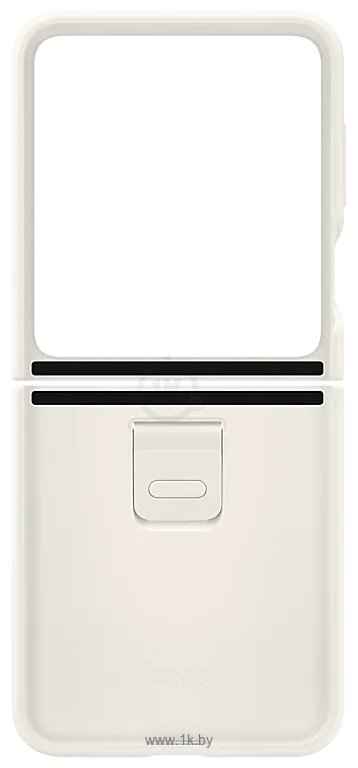 Фотографии Samsung Silicone Case with Ring Z Flip5 (кремовый)
