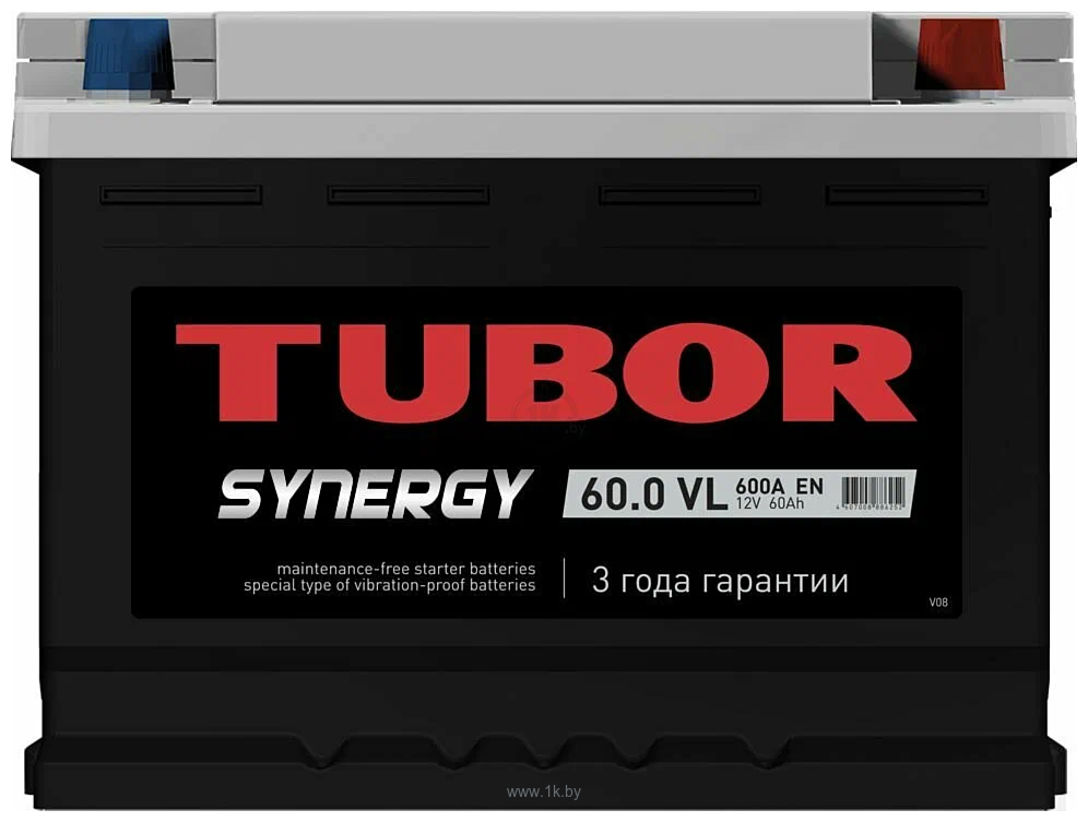 Фотографии Tubor Synergy R+ низ (60Ah)