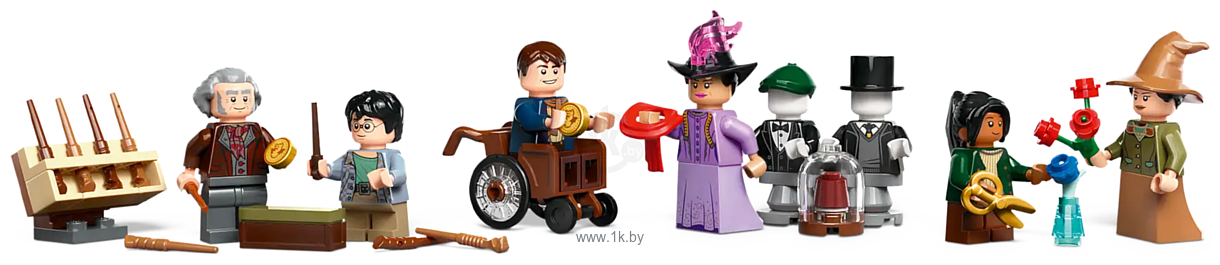 Фотографии LEGO Harry Potter 76439 Лавка Олливандера и магазин мантий мадам Малкин