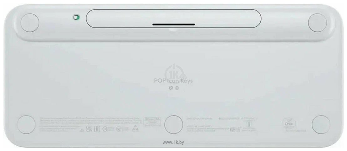 Фотографии Logitech Pop Icon Keys white/orange (без кириллицы)