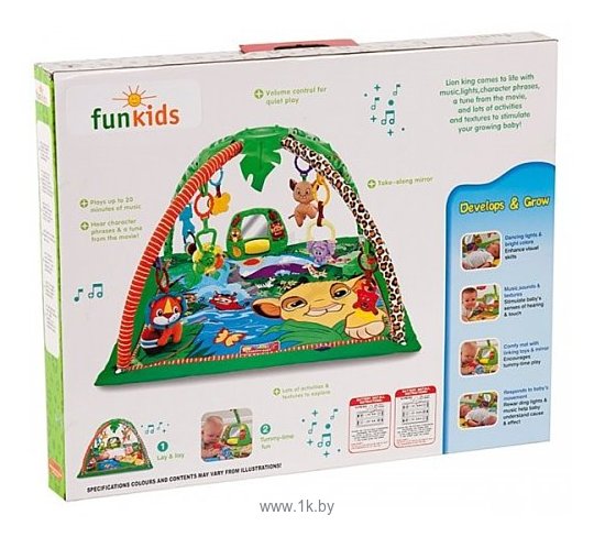 Фотографии Funkids Animal Play Gym (8507)