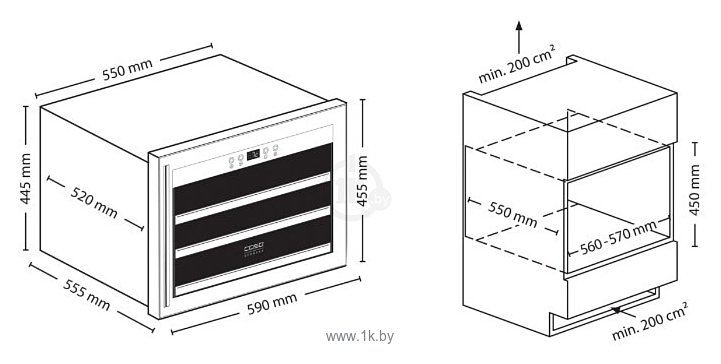 Фотографии Caso WineSafe 18 EB