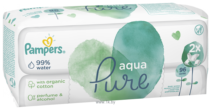 Фотографии Pampers Aqua Pure (2х48 шт)