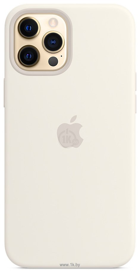 Фотографии Apple MagSafe Silicone Case для iPhone 12 Pro Max (белый)