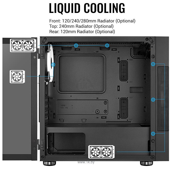 Фотографии AeroCool Atomic Lite-G-BK-V1