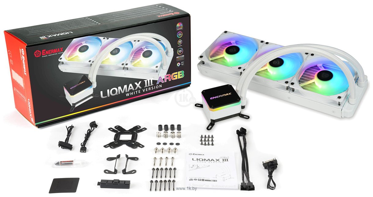 Фотографии Enermax Liqmax III ELC-LMT360-W-ARGB