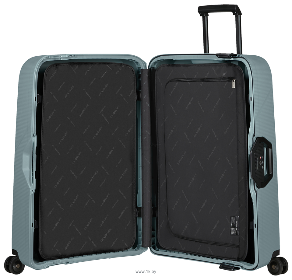 Фотографии Samsonite Magnum Eco Ice Blue 81 см