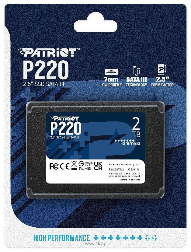 Фотографии Patriot P220 2TB P220S2TB25