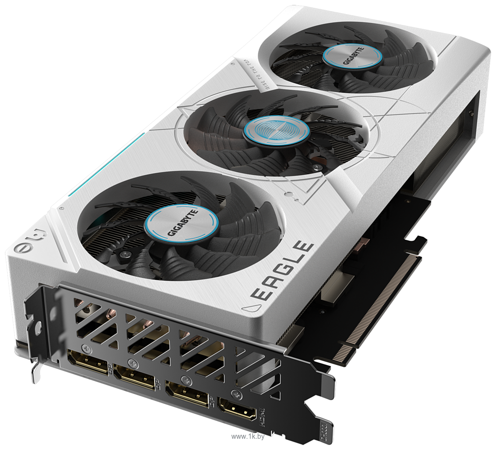 Фотографии Gigabyte GeForce RTX 4070 Ti Super Eagle OC Ice 16G (GV-N407TSEAGLEOC ICE-16GD)