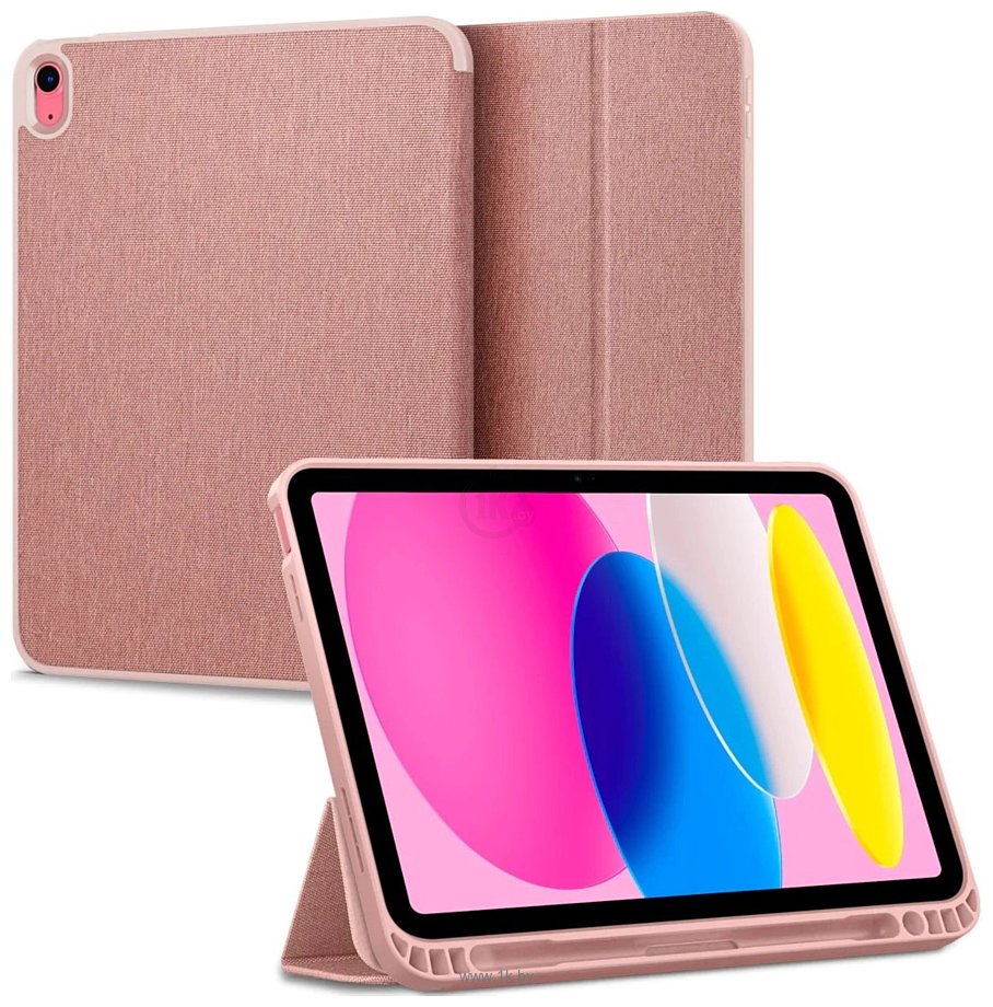 Фотографии Spigen Urban Fit для iPad 10.9 (2022) (розовое золото)