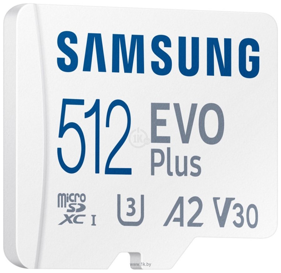 Фотографии Samsung EVO Plus 2024 microSDXC 512GB (с адаптером)