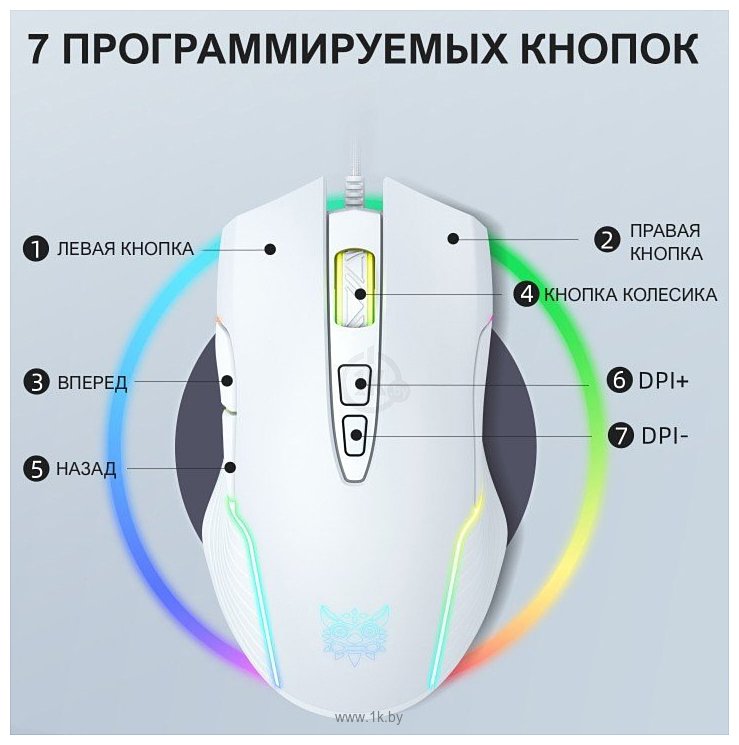 Фотографии Onikuma CW905 White Twist