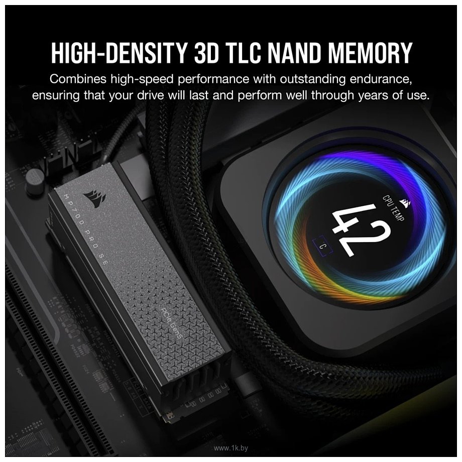 Фотографии Corsair MP700 Pro SE 4TB CSSD-F4000GBMP700PROS