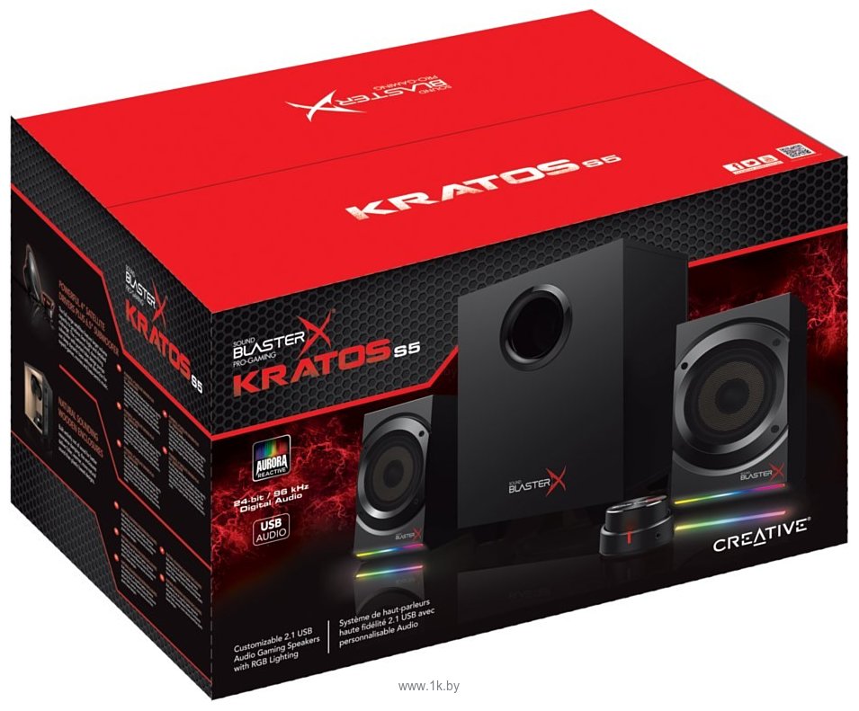 Фотографии Creative Sound BlasterX Kratos S5