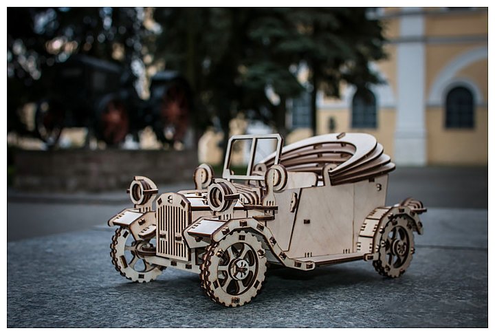 Фотографии Eco-Wood-Art Ретро автомобиль
