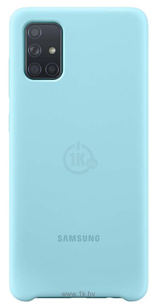 Фотографии Samsung Silicone Cover A71 (голубой)