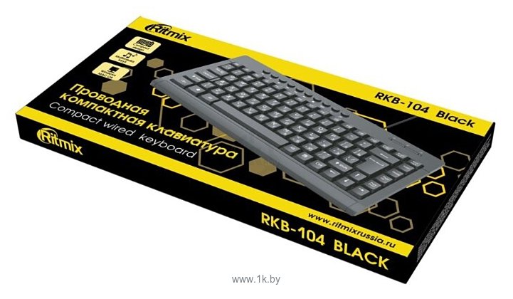 Фотографии Ritmix RKB-104 black USB