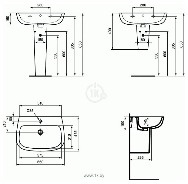 Фотографии Ideal Standard Esedra T283901