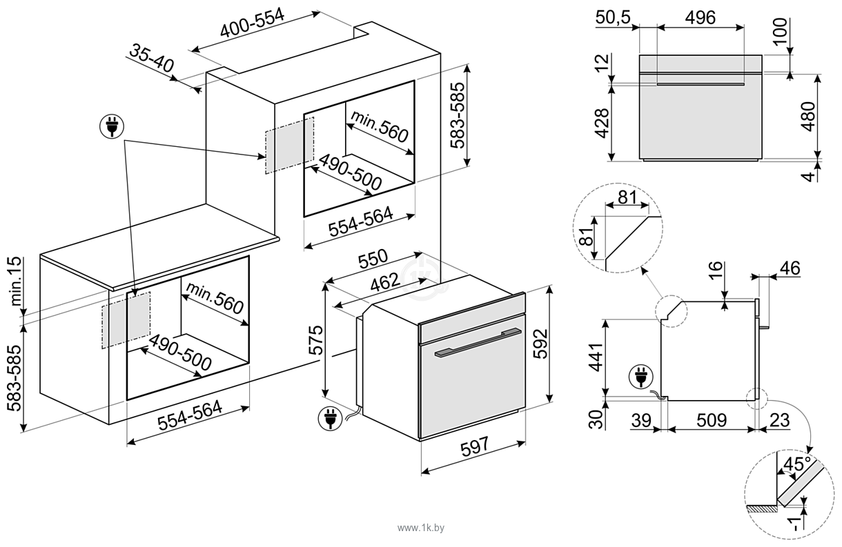 Фотографии Smeg SO6104S4PN