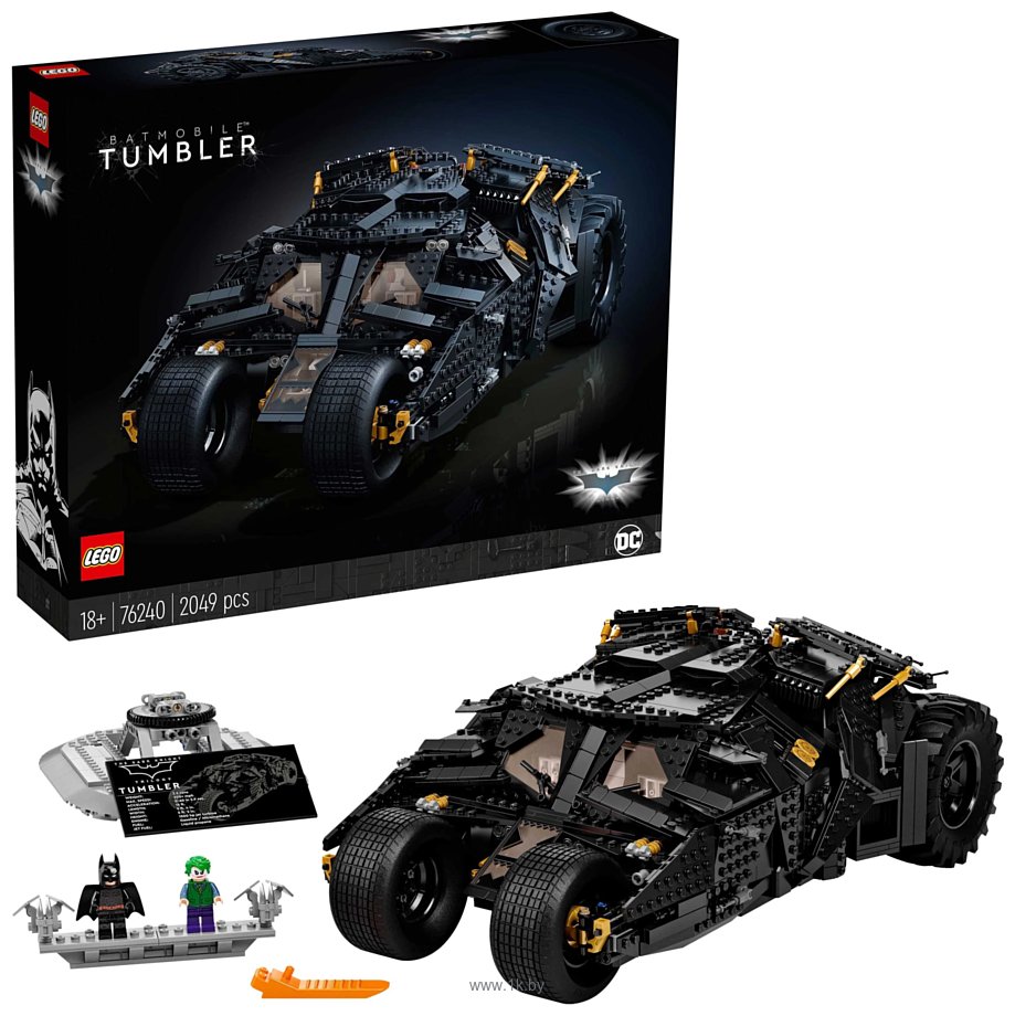 Фотографии LEGO DC Batman 76240 Бэтмобиль Тумблер