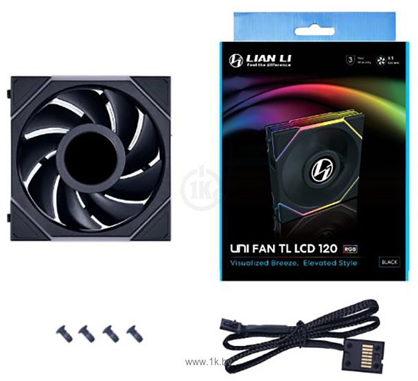 Фотографии Lian Li Uni Fan TL LCD 120 G99.12TLLCD1B.00