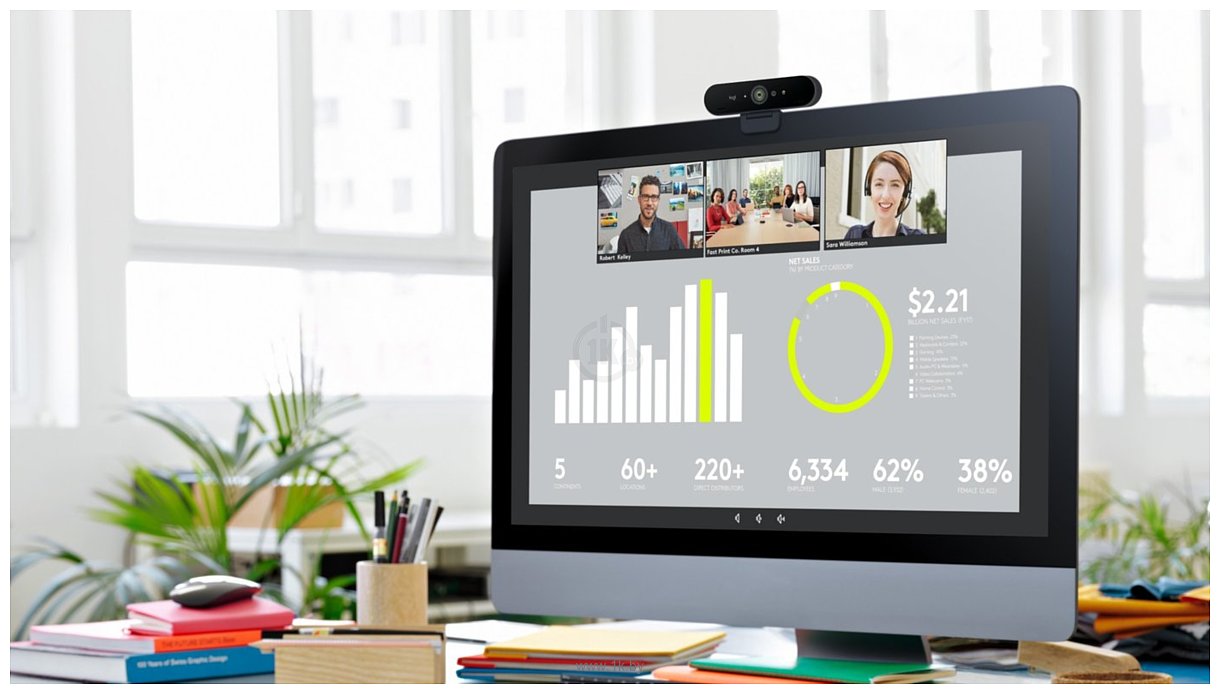 Фотографии Logitech Brio Ultra HD Pro Business Webcam