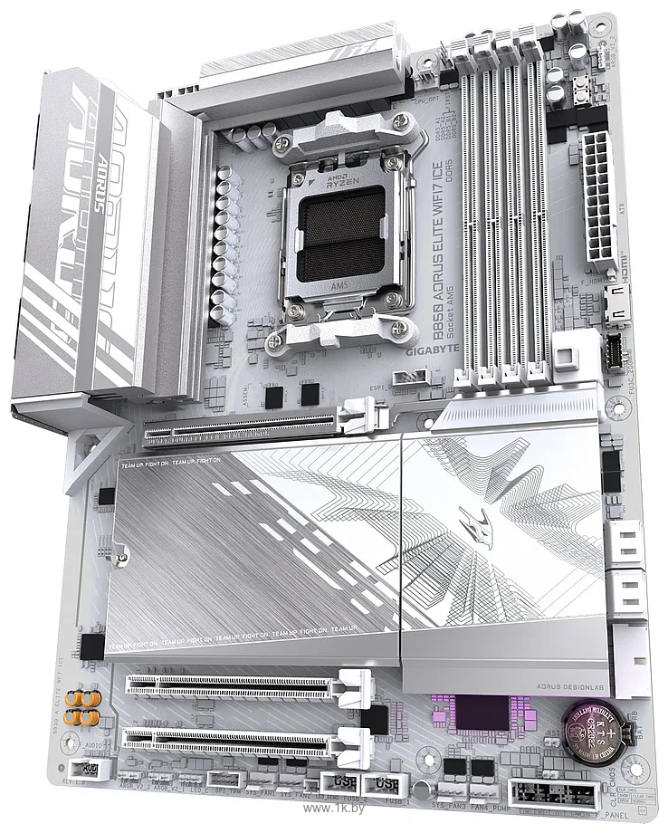 Фотографии Gigabyte B850 Aorus Elite WiFi7 Ice (rev. 1.0)