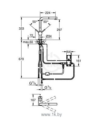 Фотографии Grohe Minta Touch 31360001