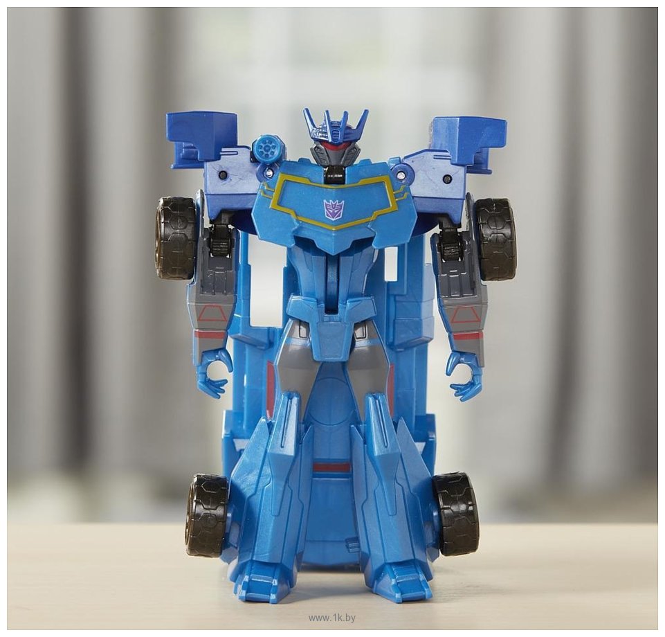 Фотографии Hasbro Transformers Cyberverse 1-Step Changer Soundwave E3524