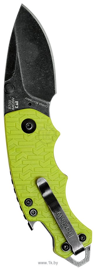 Фотографии Kershaw Shuffle Lime Green Blackwash