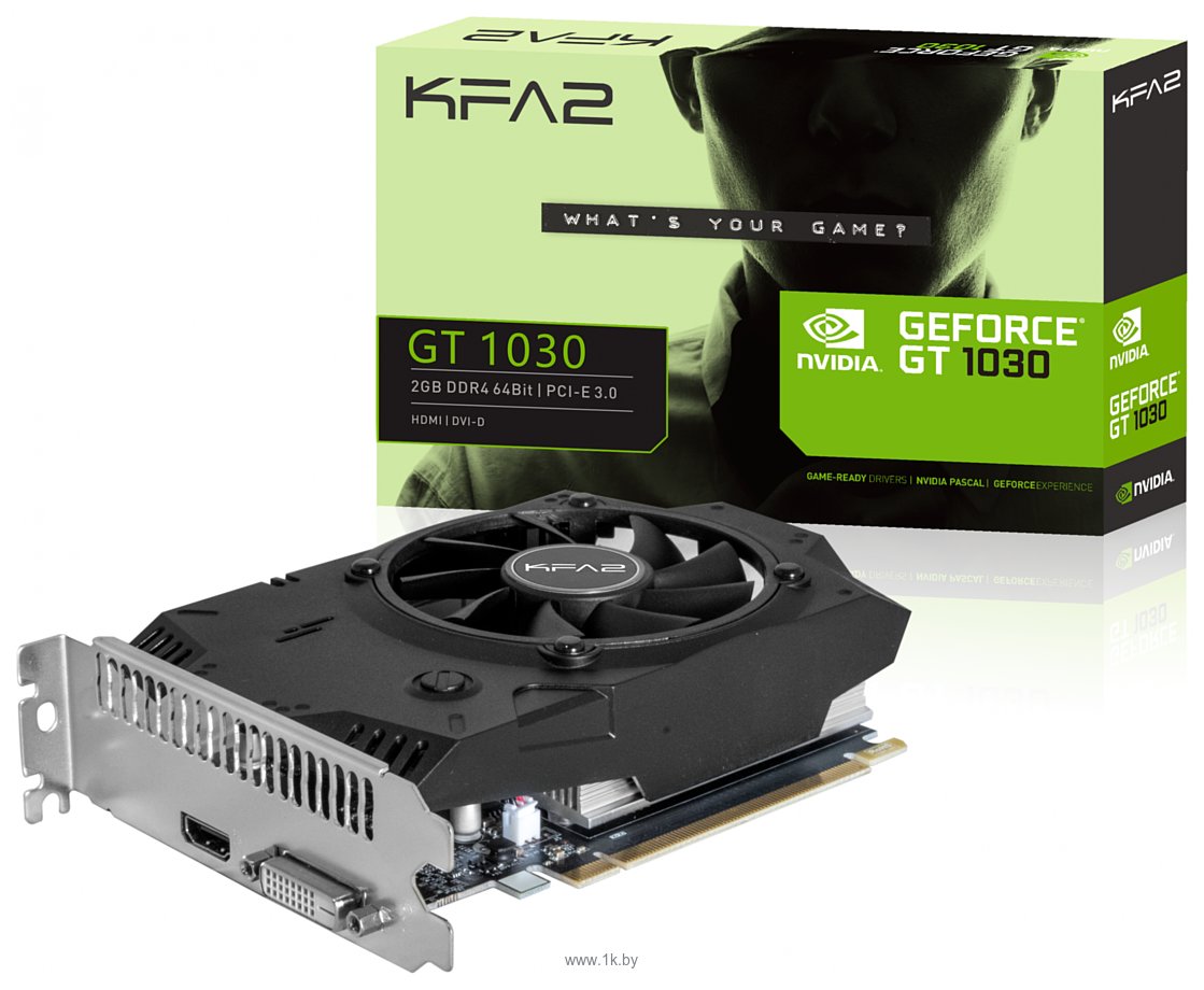 Фотографии KFA2 GeForce GT 1030 2GB (30NPG4HV00AK)