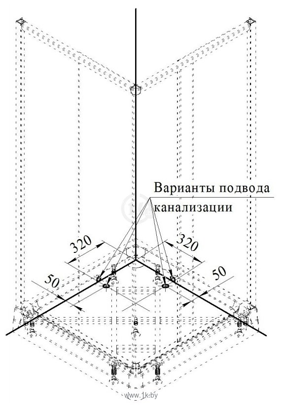 Фотографии Radomir 90 1-09-1-0-0-1181 (матовое стекло)