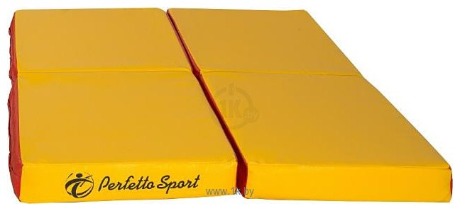 Фотографии Perfetto Sport №11 складной 100x100x10 (красный/желтый)