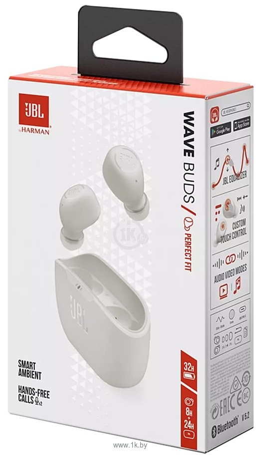 Фотографии JBL Wave Buds JBLWBUDSWHT 