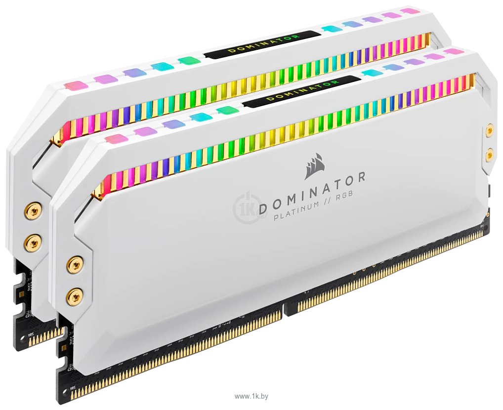 Фотографии Corsair Dominator Platinum RGB CMT16GX4M2C3600C18W