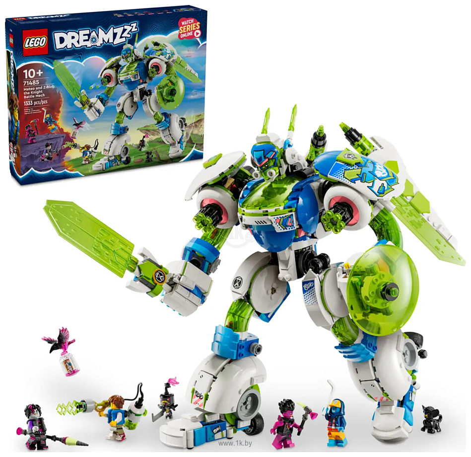 Фотографии LEGO DREAMZzz 71485 Матео и боевой робот-рыцарь Z-Blob