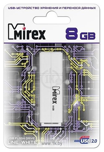 Фотографии Mirex Color Blade Line 8GB (13600-FMULWH08)