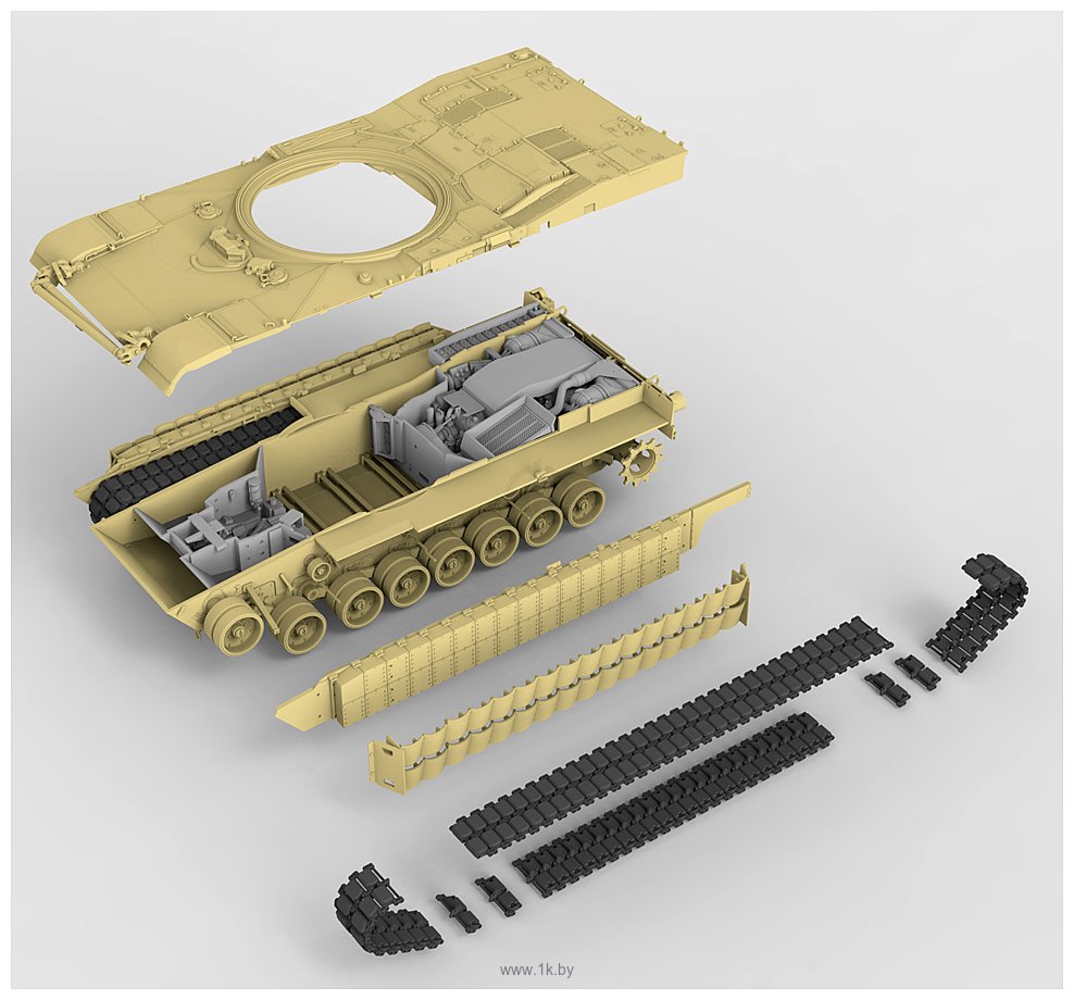 Фотографии Ryefield Model M1A2 SEP Abrams TUSK I /TUSK II with full interior 1/35 RM-5026