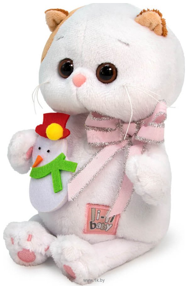 Фотографии BUDI BASA Collection Кошечка Ли-Ли Baby с игрушкой Снеговик LB-061 (20 см)