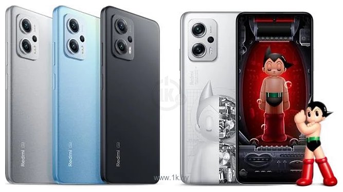 Фотографии Xiaomi Redmi Note 11T Pro+ 8/128GB (китайская версия)