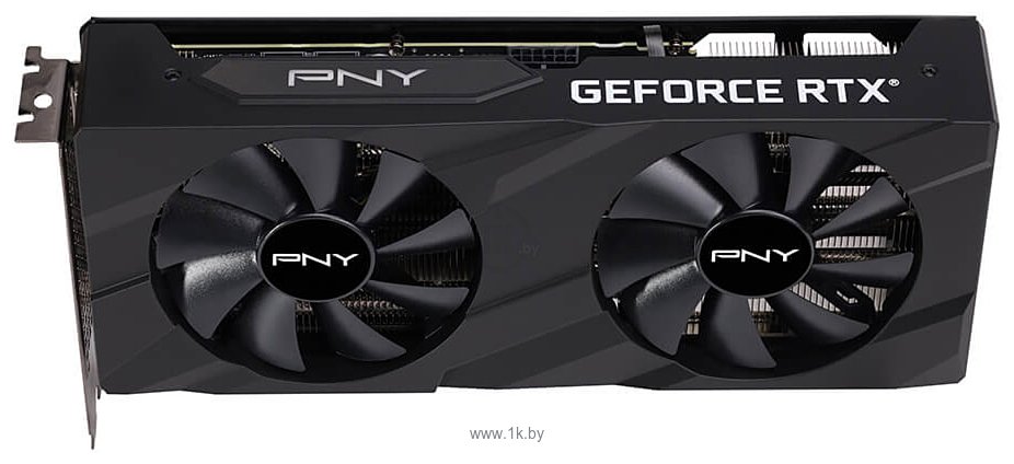 Фотографии PNY GeForce RTX 3060 Ti 8GB Verto Dual Fan LHR (VCG3061T8LDFBPB1)